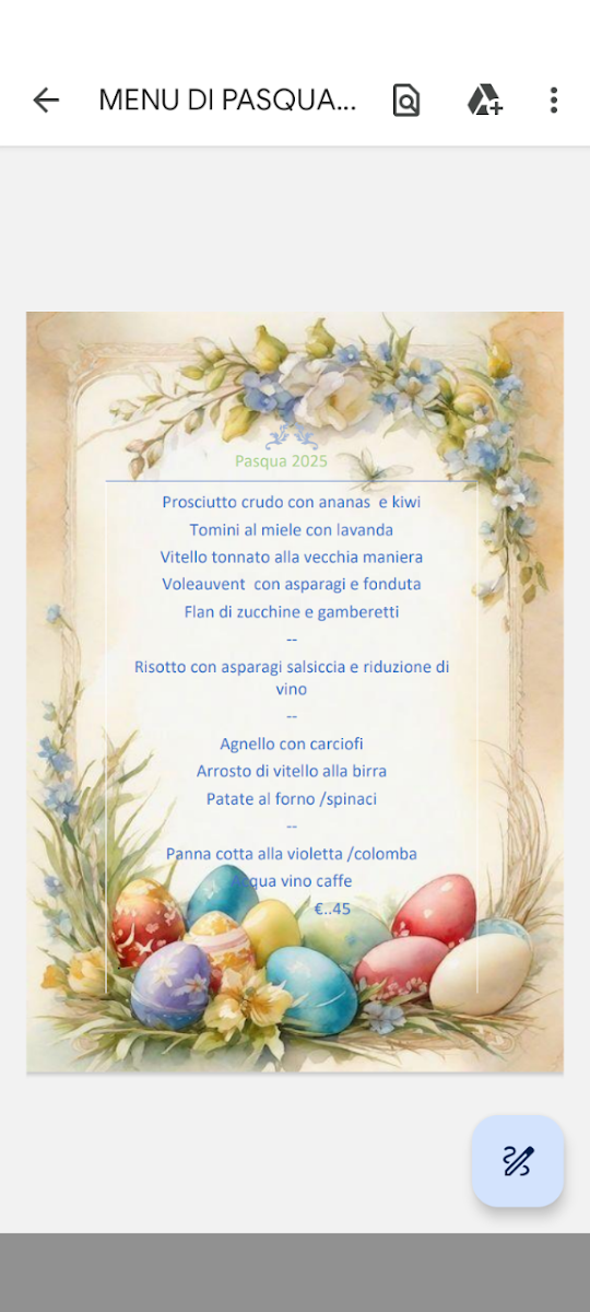 Trattoria i Galli Menu - Image 3