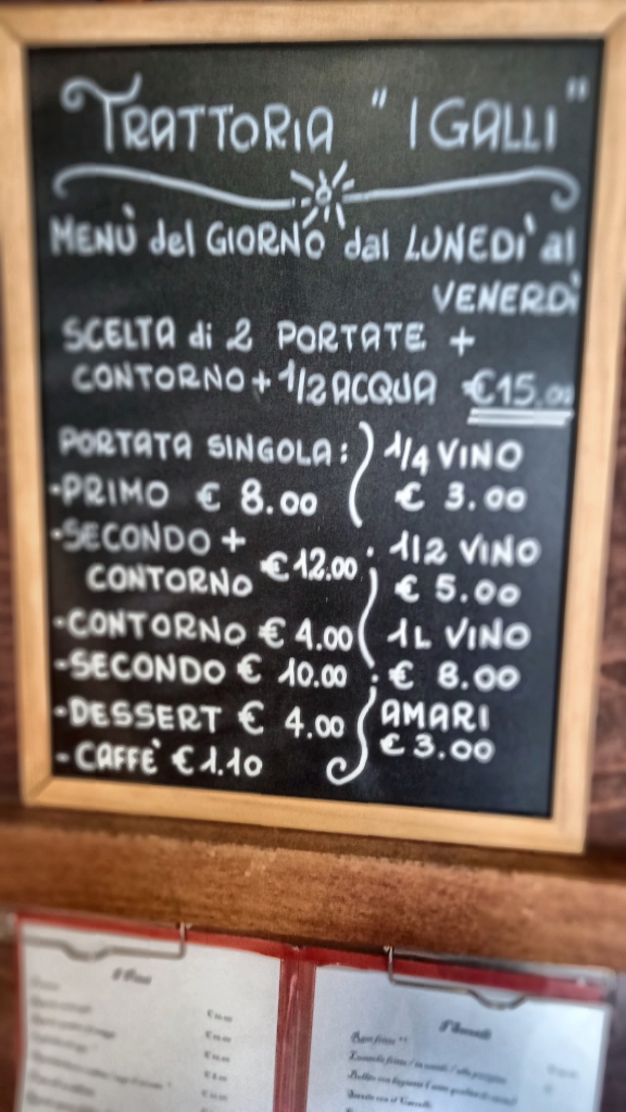 Trattoria i Galli Menu - Image 6